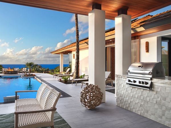 Luxury Kauai Vacation Rental - Six Bedroom Ocean View Villa with Pool & Pickleball