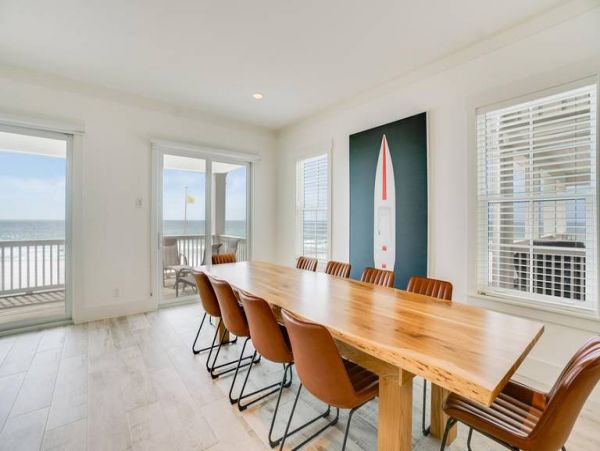 Gulf Front Five Bedroom Vacation Home in Panama City Beach