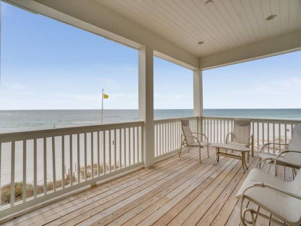 Gulf Front Five Bedroom Vacation Home in Panama City Beach