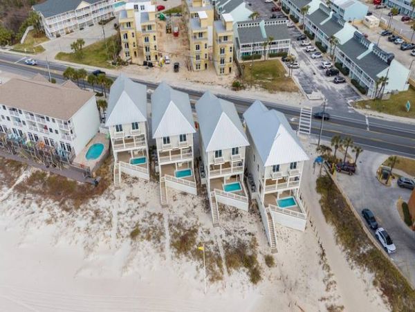 Gulf Front Five Bedroom Vacation Home in Panama City Beach