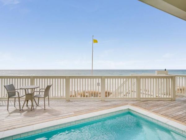 Gulf Front Five Bedroom Vacation Home in Panama City Beach