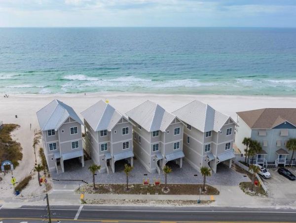 Gulf Front Five Bedroom Vacation Home in Panama City Beach