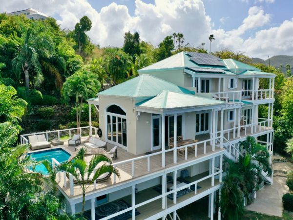 Luxury St. Thomas Vacation Villa with Private Pool & Ocean Views