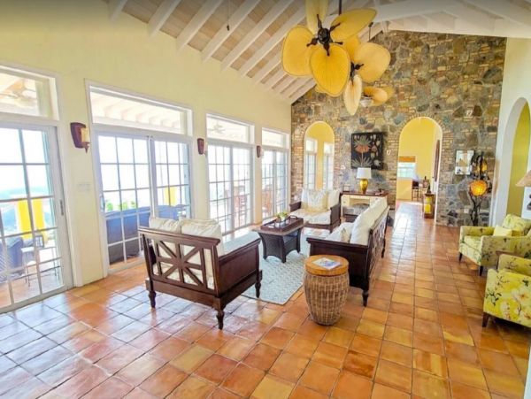 St. Thomas Vacation Home Six Bedroom Ocean Views