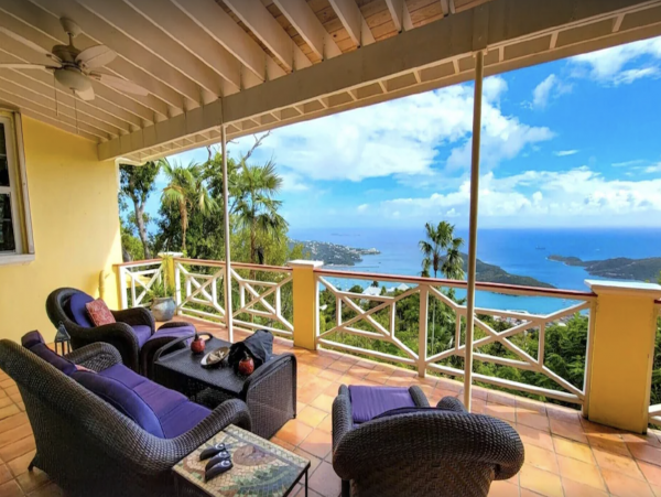 St. Thomas Vacation Home Six Bedroom Ocean Views