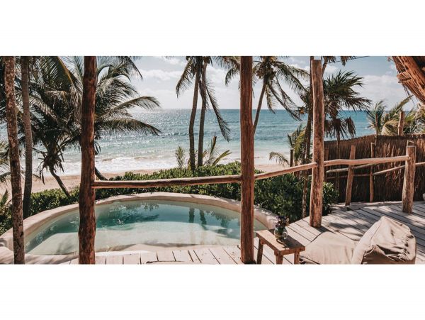 On Beach Tulum Vacation Home Four Bedroom