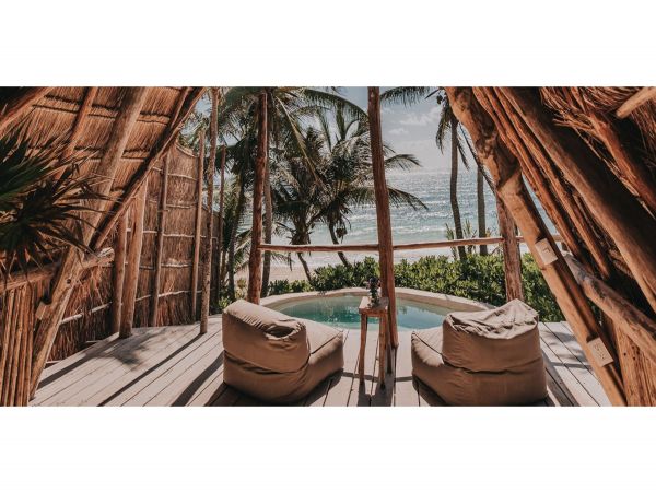 On Beach Tulum Vacation Home Four Bedroom