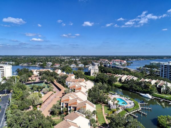 Siesta Key Bayside Condo with views of the Intracoastal waterway