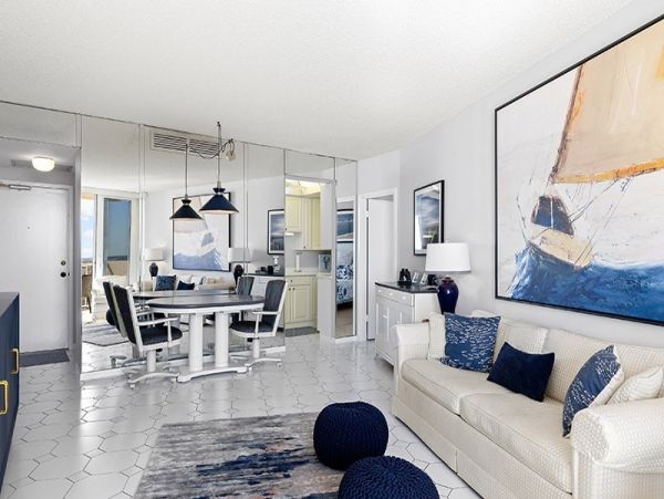 Two Bedroom Beachfront Vacation Rental in Marco Island