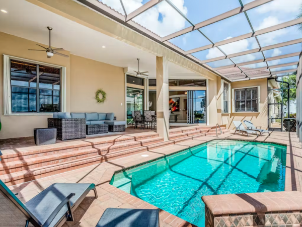 Canalfront Pool Home Near the Beach in Marco Island