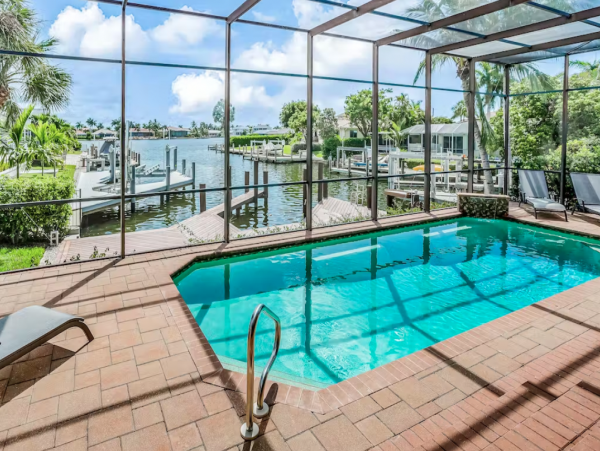 Canalfront Pool Home Near the Beach in Marco Island