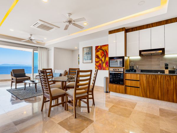 Puerto Vallarta Two Bedroom Oceanfront Rental Condo