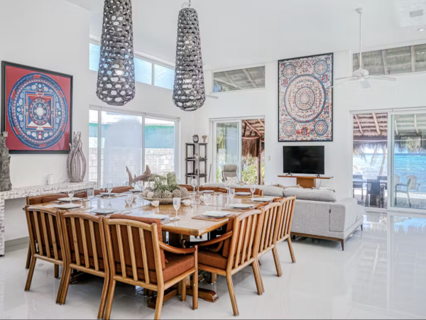 Tulum Luxury Beach Villa Eight Bedrooms