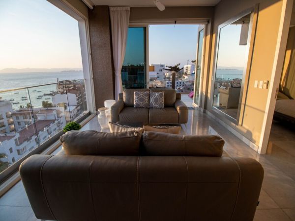 Puerto Vallarta Vacation Penthouse Two Bedroom Ocean Views