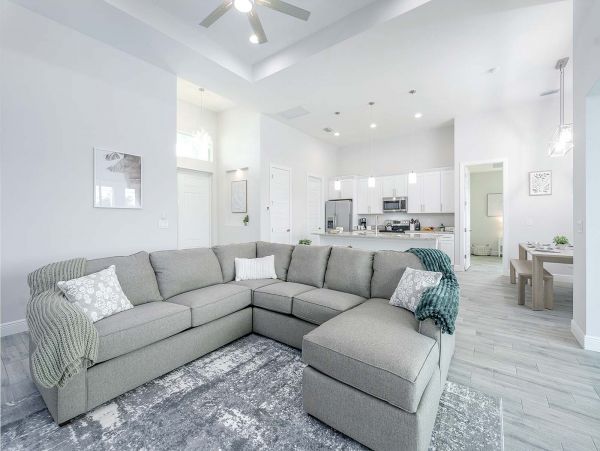 Spacious Four Bedroom Home with Large Lanai & Pool Area