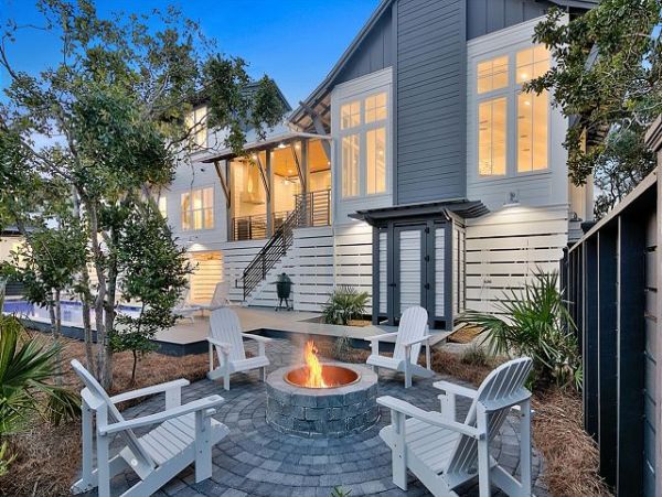 Santa Rosa Beach Luxurious Vacation Home Steps from Beach