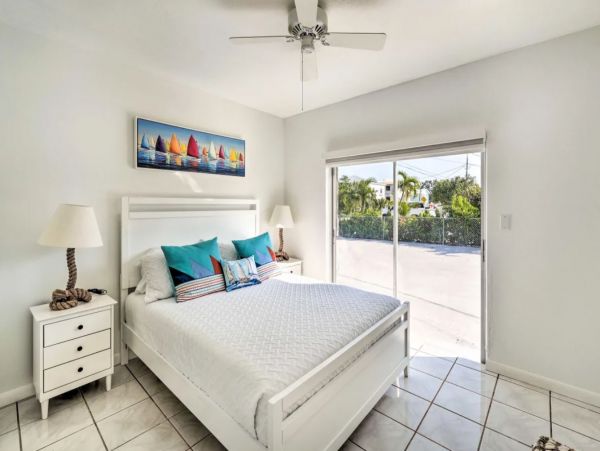 Canal Front Four Bedroom Vacation Home in Key Largo with Dock