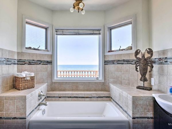 Wading River Vacation Home Three Bedroom On Beach