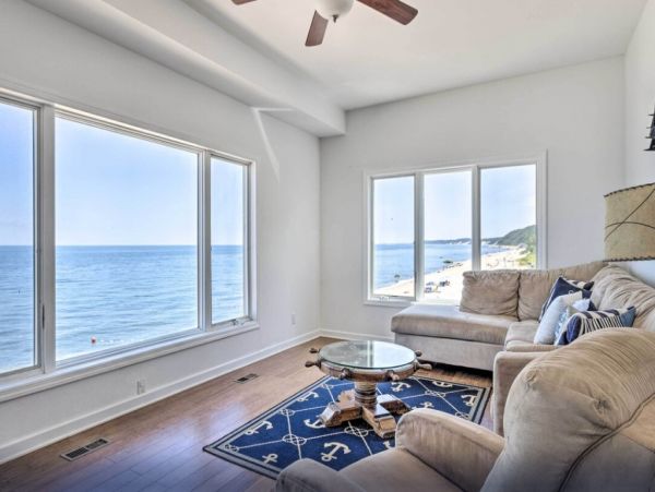 Wading River Vacation Home Three Bedroom On Beach