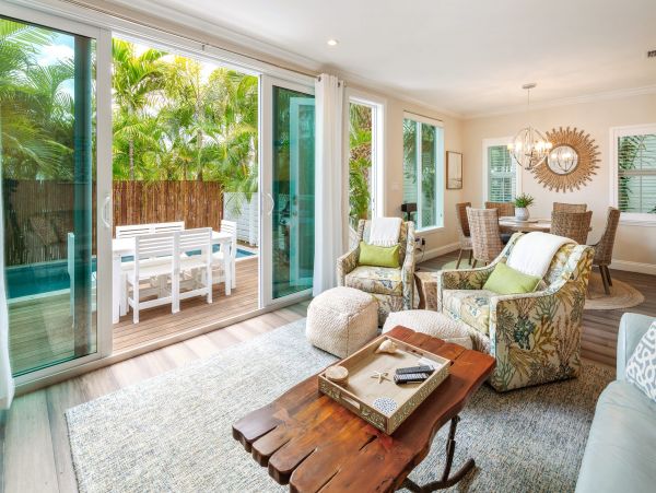 Modern 4 Bedroom Home Just Steps from the Beach