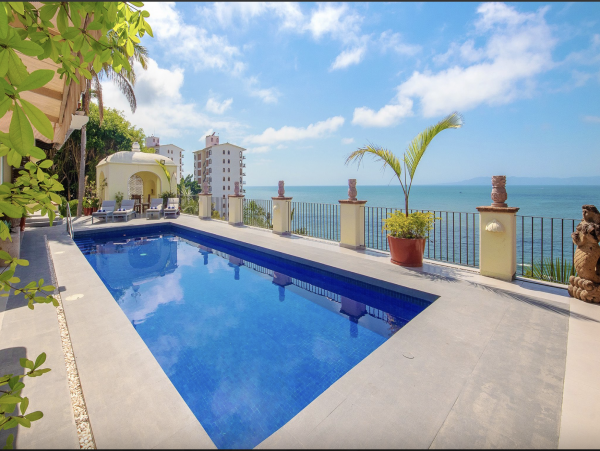 Puerto Vallarta Luxury Vacation Home 10 Bedrooms Pool Staff