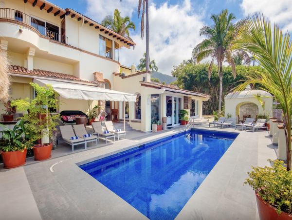 Puerto Vallarta Luxury Vacation Home 10 Bedrooms Pool Staff