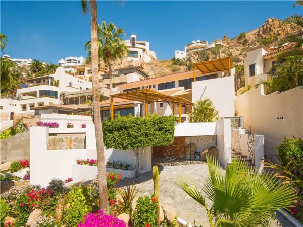 Private Road from the Villa Leads to the Beach