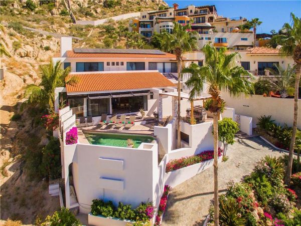 Private Road from the Villa Leads to the Beach