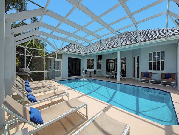 Marco Island Vacation Home Four Bedroom Walk to Beach