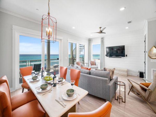 Gulf Front Luxury Vacation Home  Six Bedroom Panama City Beach Rental