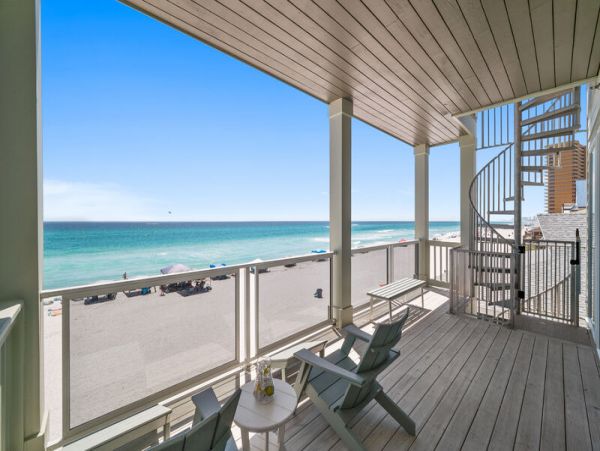 Gulf Front Luxury Vacation Home  Six Bedroom Panama City Beach Rental