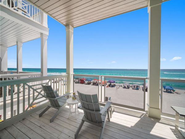 Gulf Front Luxury Vacation Home  Six Bedroom Panama City Beach Rental