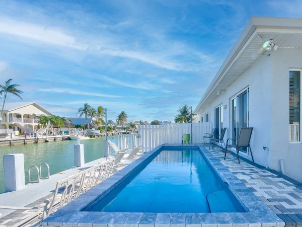 Key Colony Beach Canalfront Vacation Home - Private Pool