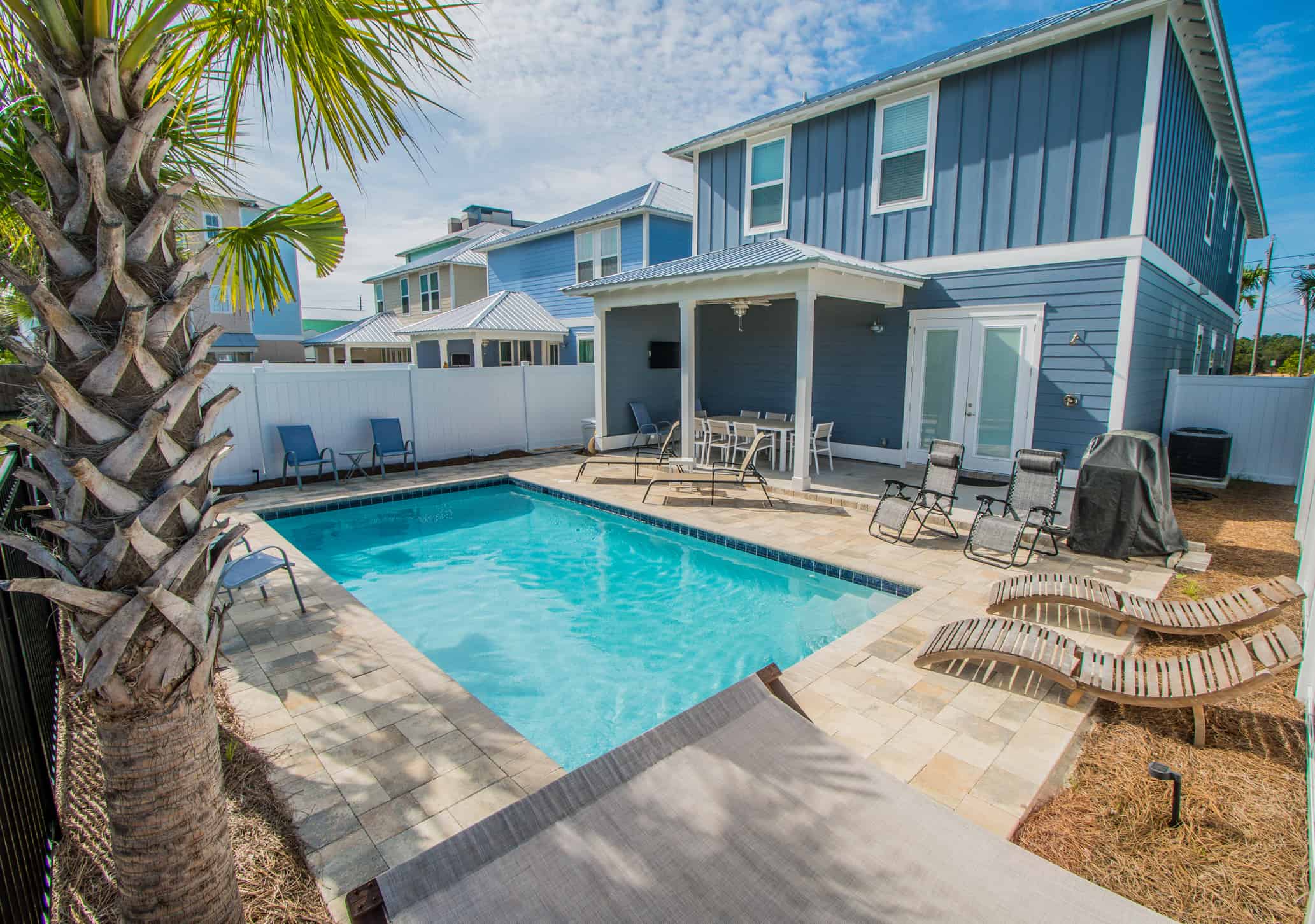 Beautiful Coastal Home with Private Pool Steps to the Beach