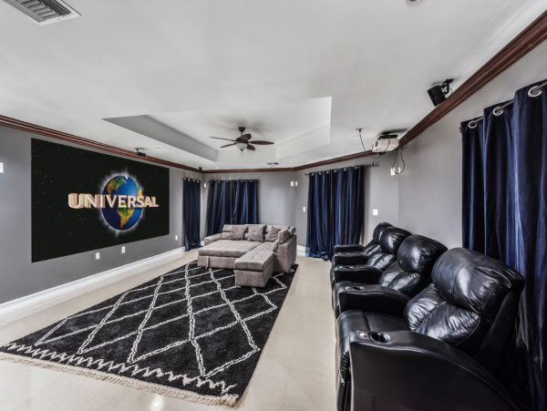 Exclusive Retreat 7 Bedrooms Movie Theater, Pool, Spa, Pool Table & More!