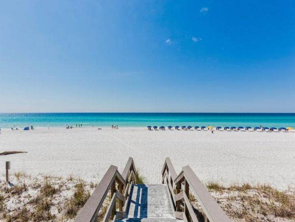 Gulf Front Panama City Vacation Home Three bedroom