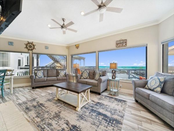 Gulf Front Panama City Vacation Home Three bedroom