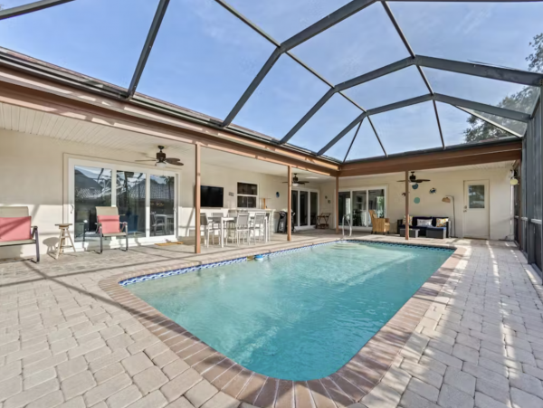 Canal-Front Vacation Home with Pool & Great Outdoor Amenities