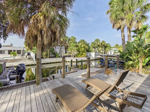 Canal-Front Vacation Home with Pool & Great Outdoor Amenities