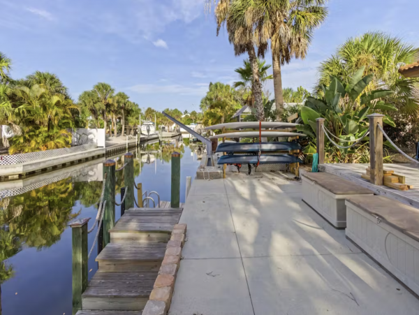 Canal-Front Vacation Home with Pool & Great Outdoor Amenities