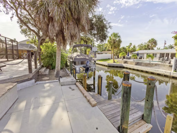 Canal-Front Vacation Home with Pool & Great Outdoor Amenities