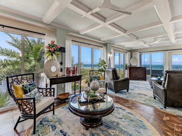 Amelia Island Luxury Oceanfront Vacation Rental Florida Beachfront Home with Pool