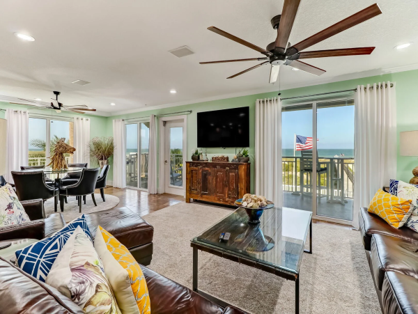 Amelia Island Luxury Oceanfront Vacation Rental Florida Beachfront Home with Pool