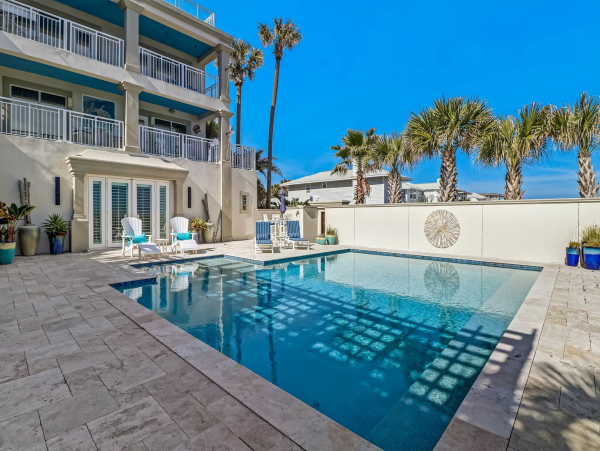 Amelia Island Luxury Oceanfront Vacation Rental Florida Beachfront Home with Pool