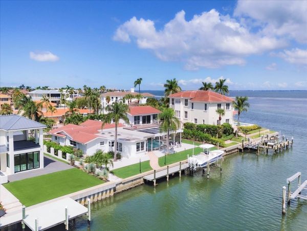 Longboat Key Bayfront Vacation Rental  Sarasota Luxury Waterfront Home with Pool