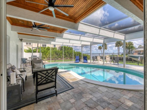 Longboat Key Bayfront Vacation Rental  Sarasota Luxury Waterfront Home with Pool