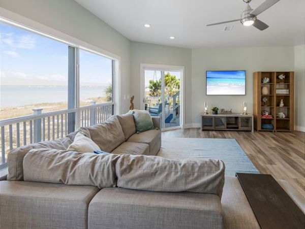 Waterfront Retreat with Pool, Tennis Court, and Stunning Views