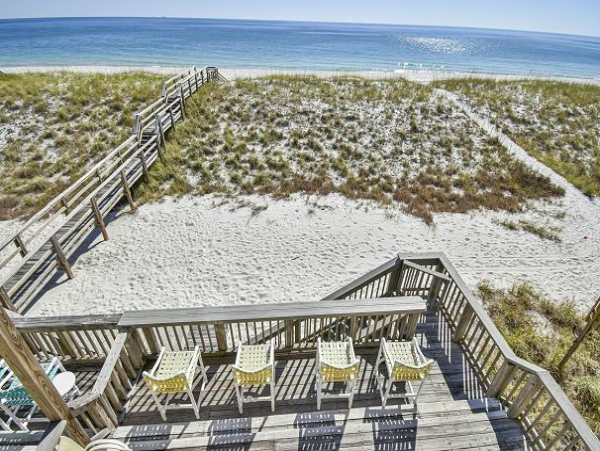Four Bedroom- 3 bathroom Gulf front Home in Navarre