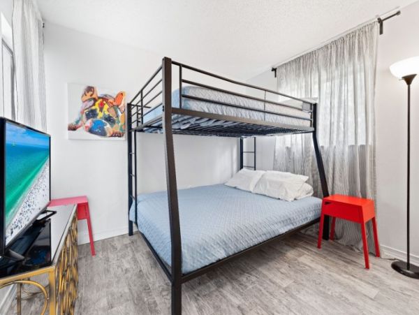Beachfront Three Bedroom Condo Sleeps Eight Guests