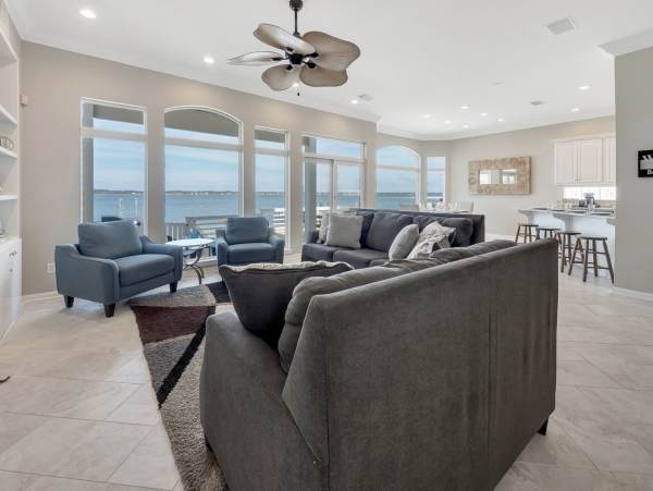 Navarre Beach Five Bedroom Gulf View Vacation Home